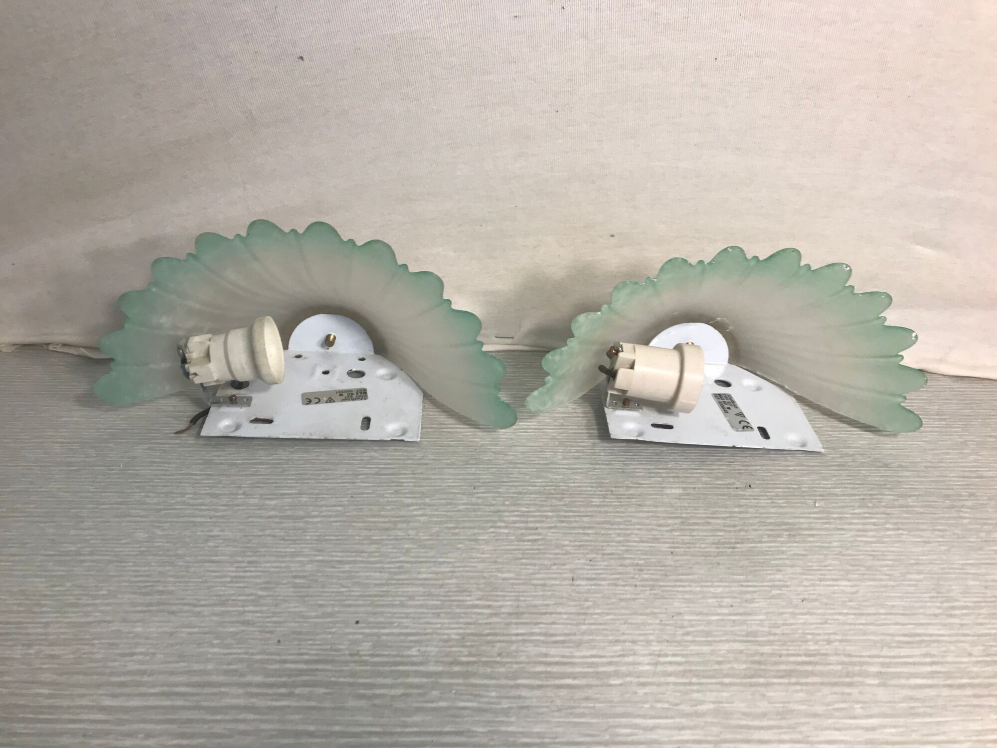 Pair of wall lights