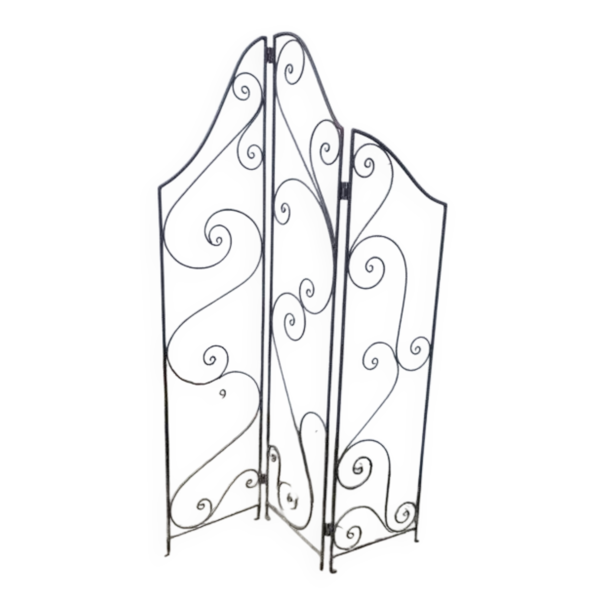 Wrought iron screen