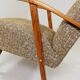 Vintage armchair modern design 1960 multicoloured