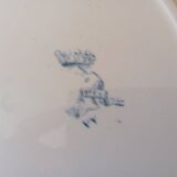 Longwy ironstone cake dish "Daisies"