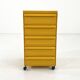 Chest of drawers with 5 drawers model "4601" by Simon Fussell for Kartell, 1970
