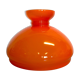 Abat-jour opaline orange années 70