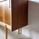 Walnut veneer sideboard by Bytomskie Zaklady, Polish Mid-Century 1960s