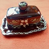 Vintage ceramic butter dish