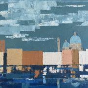 HSP painting “Venice” by Jean-François Devaliere (1926-2021)