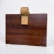 Art Deco wooden cigarette dispenser 1930s cigarette box