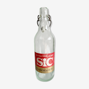 Old bottle of lemonade "SIC"