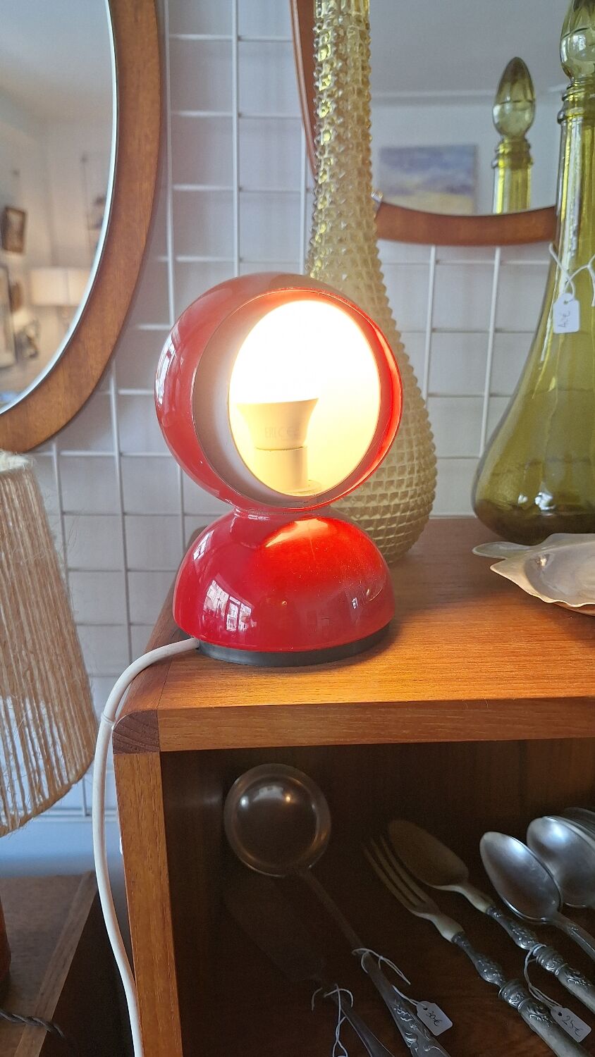 Eclisse lamp by Vico Magistretti for Artemide Italy 1970s