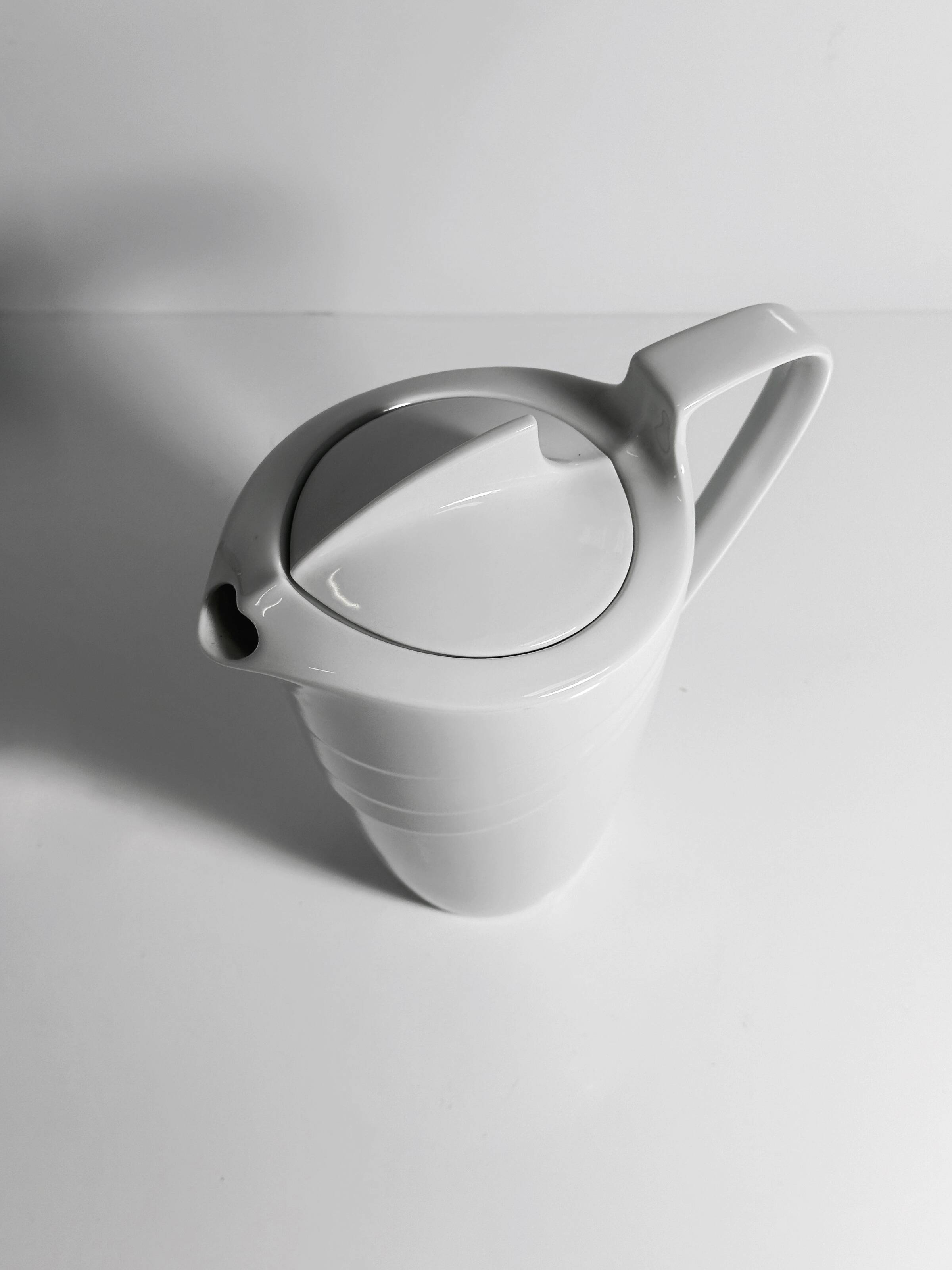 Art Deco porcelain pitcher - 1980s