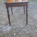 Walnut table 19 th , 1 drawer