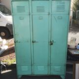 Vintage metal locker cabinet