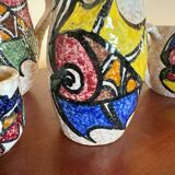 60s ceramic coffee set