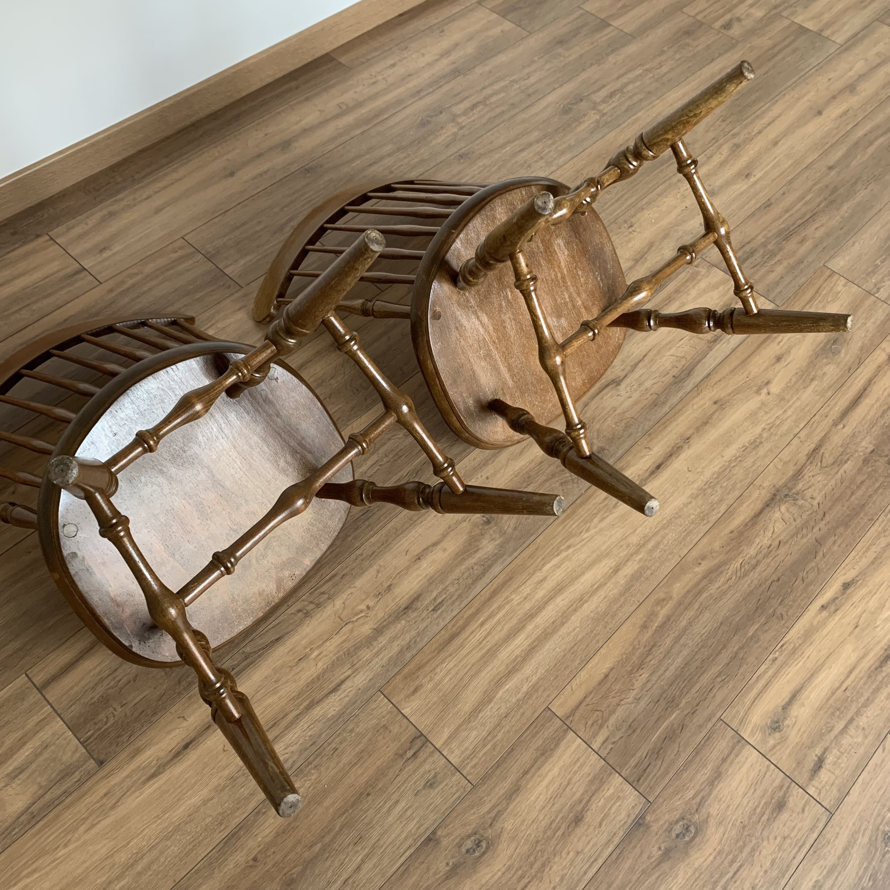 Pair of Windsor chairs