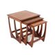 G-Plan Fresco nesting tables 'Dogmersfield' - mid century modern teak