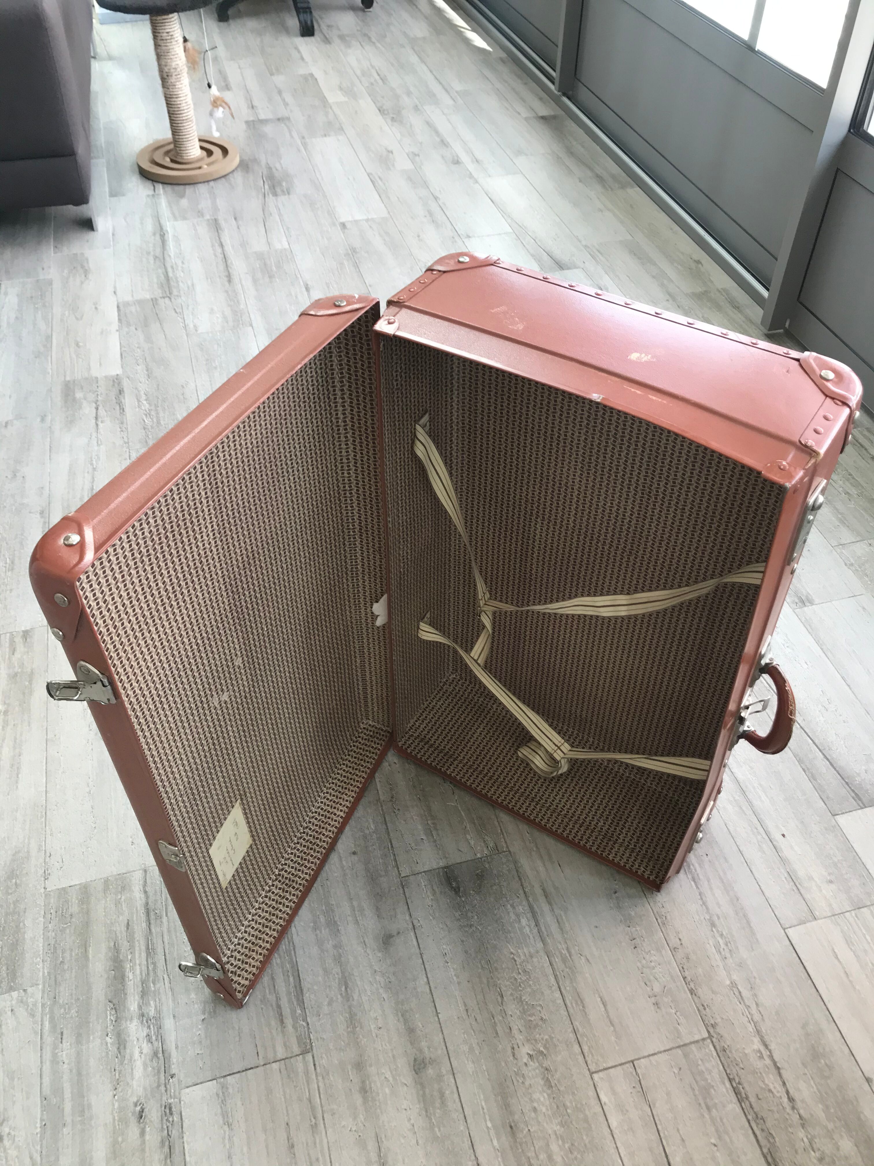Vintage brown retro case
