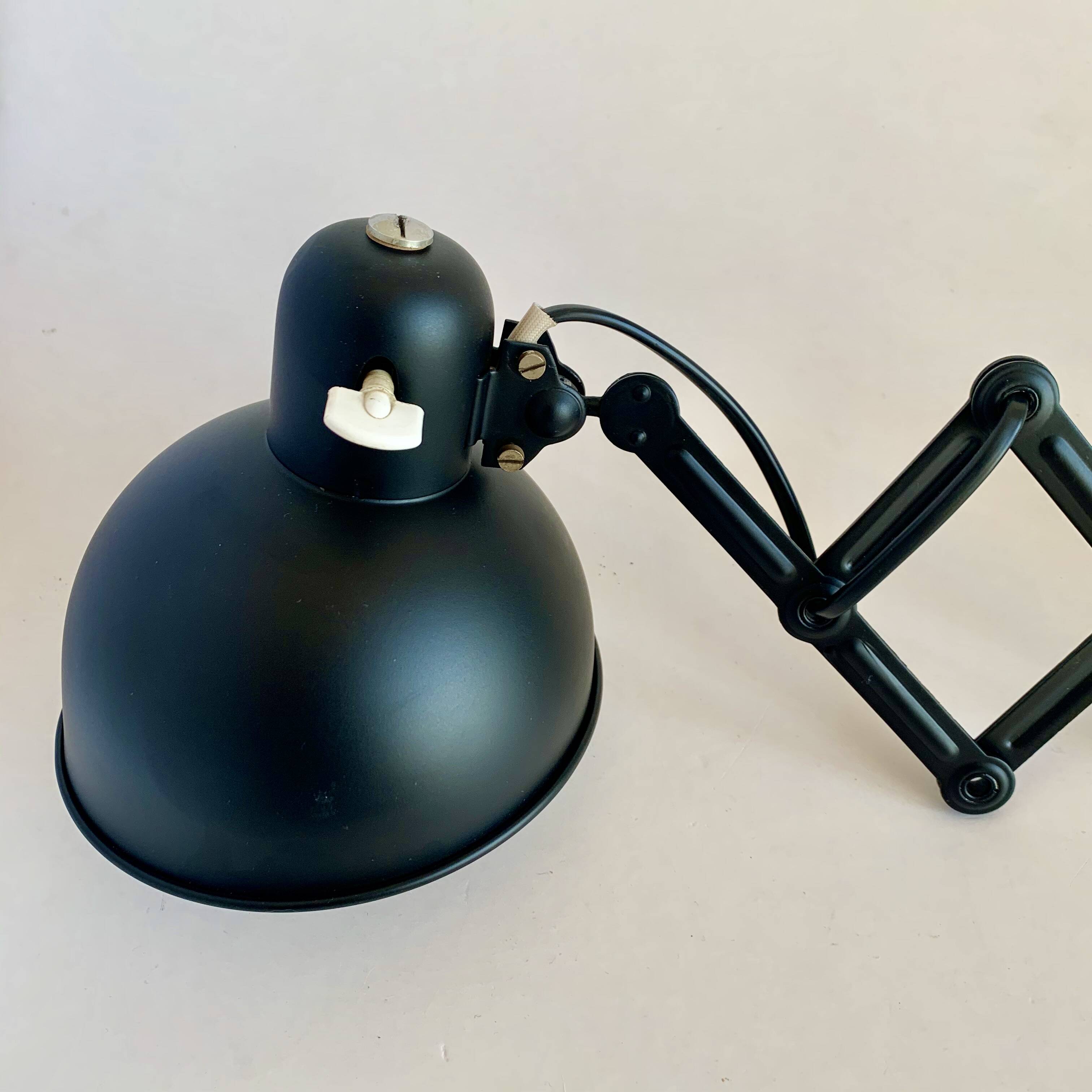 Scissor wall lamp, 1950s