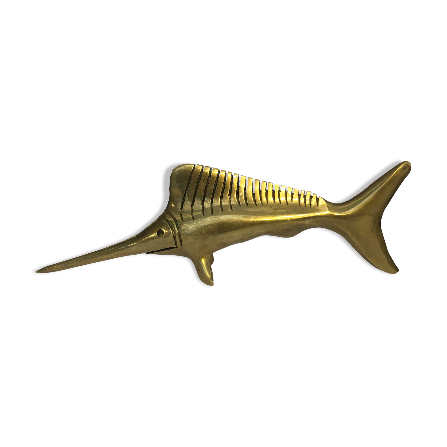 70s brass swordfish