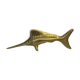 70s brass swordfish