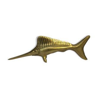 70s brass swordfish