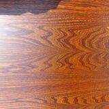 round table with central leg and extension, Baumann design