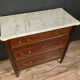 Commode de dame époque Louis XVI en acajou.