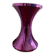 Tam-tam chrome purple stool
