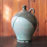 Ceramic jug with the stamp of the author