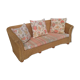 Rattan bench