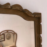 Vintage wooden mirror 47x57cm