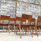 Series of 11 chairs 1950/1960