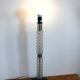 Small Art Deco floor lamp Richard Essig vintage glass and chrome 1960s