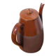 Glazed clay coffee or tea maker