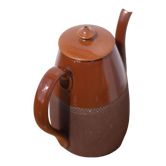 Glazed clay coffee or tea maker
