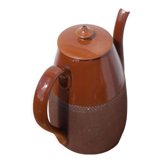 Glazed clay coffee or tea maker