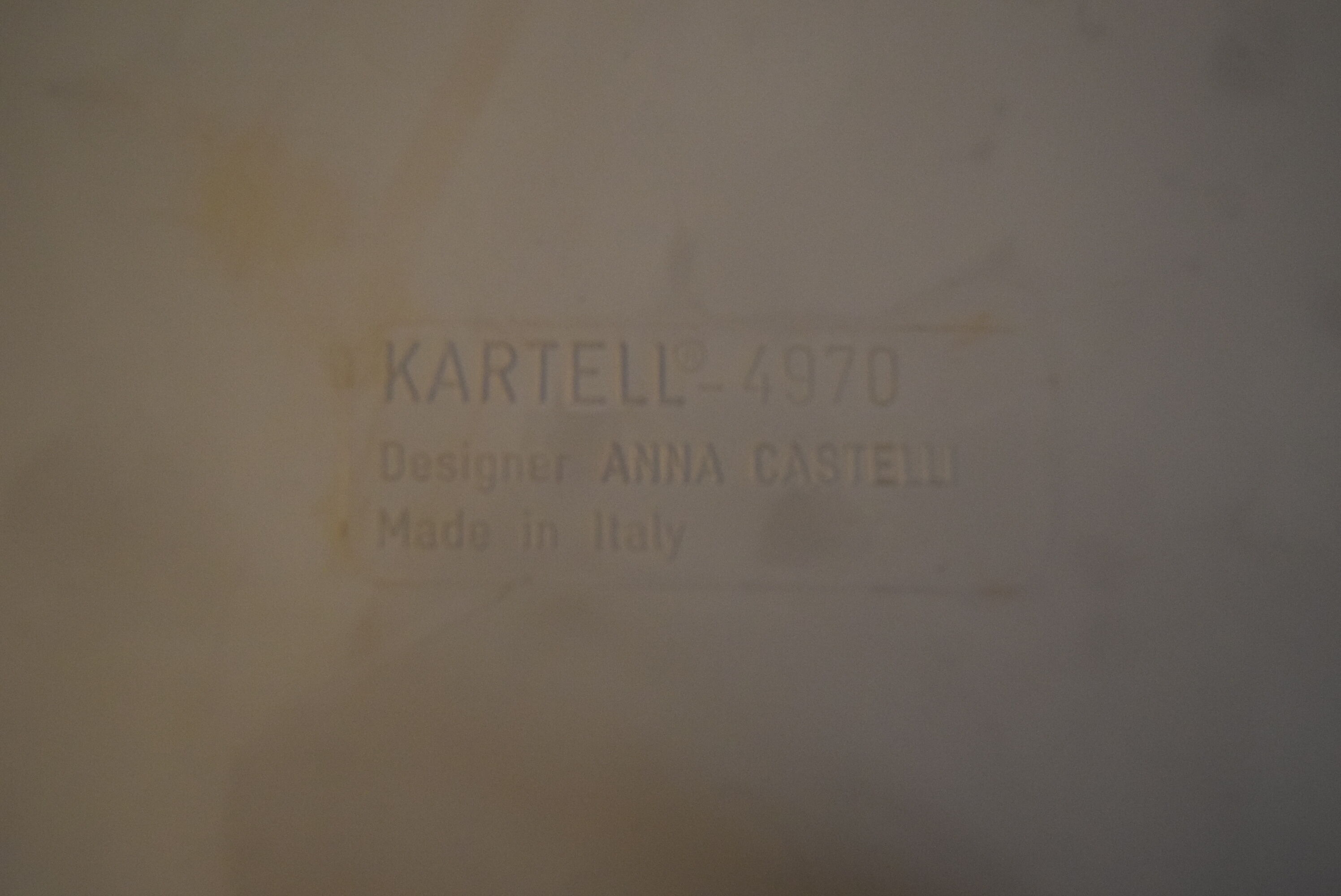 Anna Castelli's Componibili service for Kartell