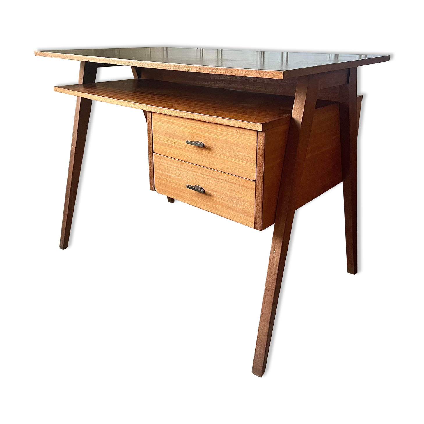 Vintage desk 50 feet compass