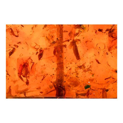 Pair of fractal resin and brass lamps by Henri Fernandez