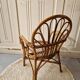 Ancien fauteuil en rotin enfant vintage