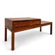Bench with rosewood box, Swedish design 1960s