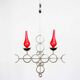 Scandinavian hanging candle holder