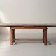 Modernist oak dining table, France, 1940–1950