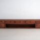 Old low cabinet painted in pine wood – China, around 1930