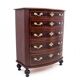 Antique chest of drawers, Northern Europe, turn of the 19th and 20th centuries. After renovation.