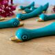 Set of vintage slurry knife holders