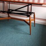 Table low vintage Scandinavian modular transformable liftable SMØRREBRØD