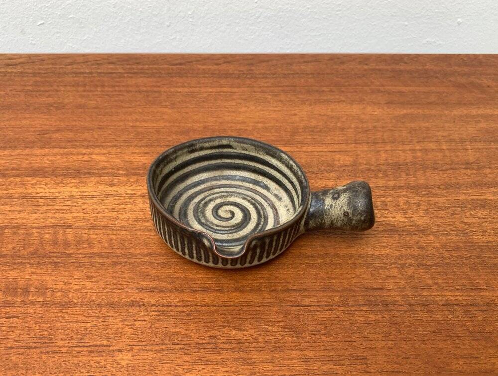 Vintage British Brutalist Ceramic Bowl by Tremar UK