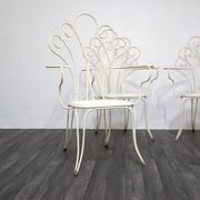 Lio Carminati Sedie Da Giardino 4 Pz Design Anni 50 Modernariato