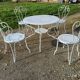1900 wrought iron garden furniture