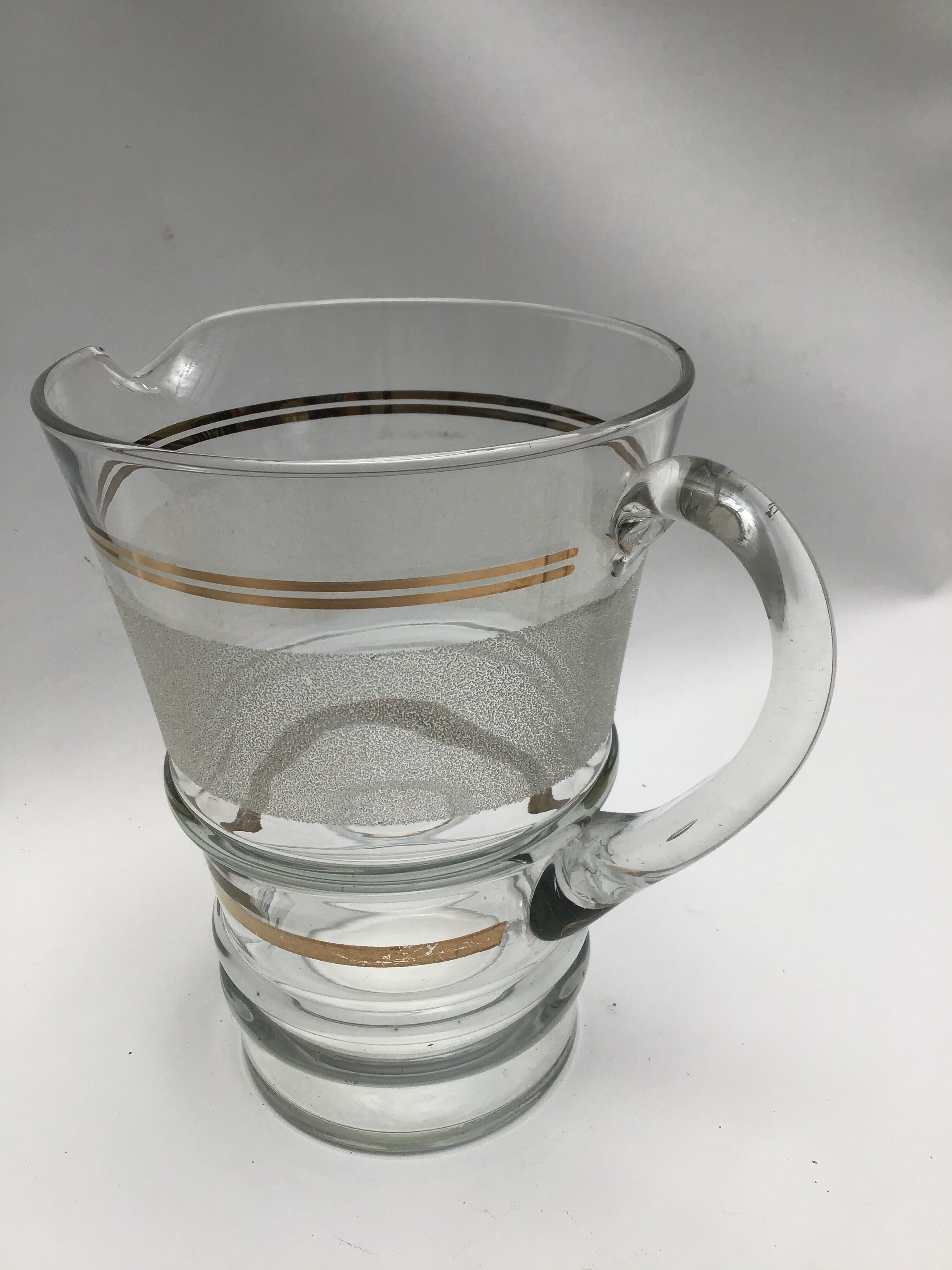 Granite glass pitcher