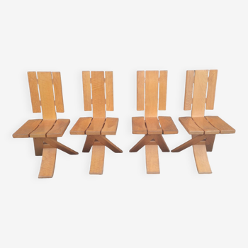 Seltz house oak chairs